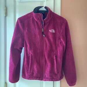 Women's The North Face Size XS Osito Fleece Jacket Fuschia Pink